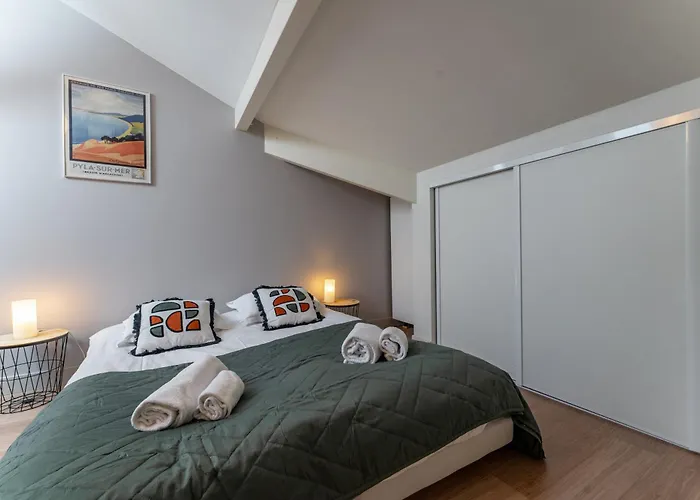 Apartman Pita - Appt Terrasse Au Plein Coeur Du Moulleau