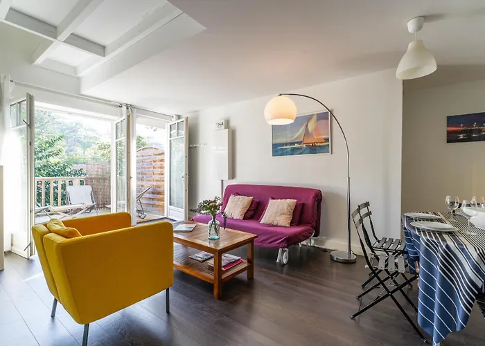 Pita - Appt Terrasse Au Plein Coeur Du Moulleau Apartman Arcachon