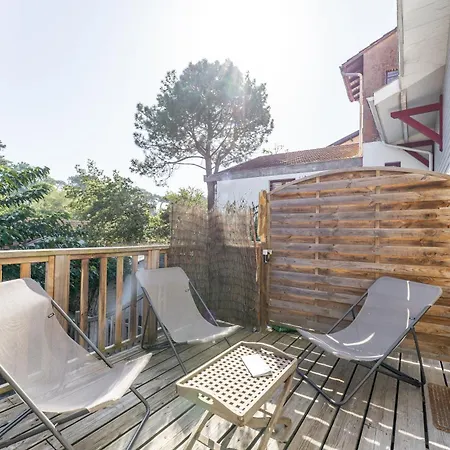 Pita - Appt Terrasse Au Plein Coeur Du Moulleau * Arcachon